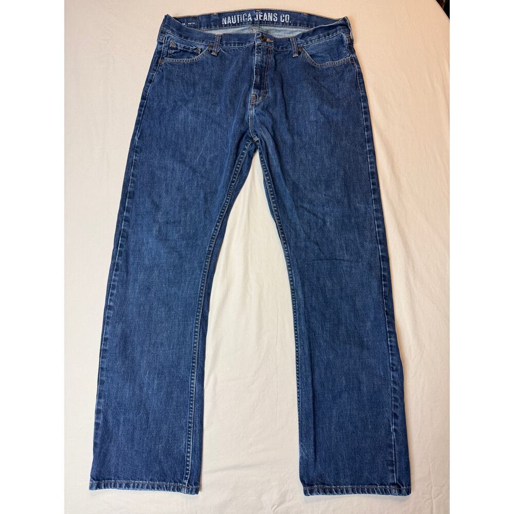Men's Nautica Jeans Co 40x34‎ Bootcut Denim Medium Wash